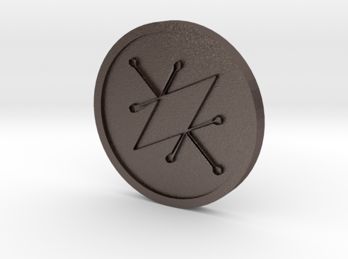 Seal of Saturn Coin 3d printed