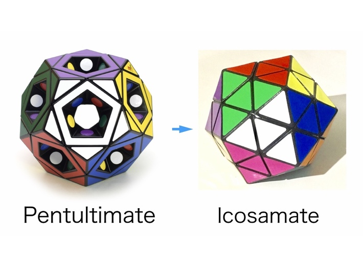 Icosamate modified from pentultimate 3d printed 