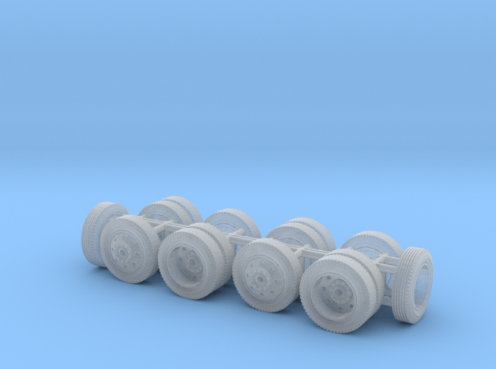 1-87 Scale RPS F450/ F550 Replacement Wheel Sets 3d printed
