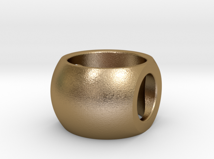 RING SPHERE 1 - SIZE 7 3d printed 