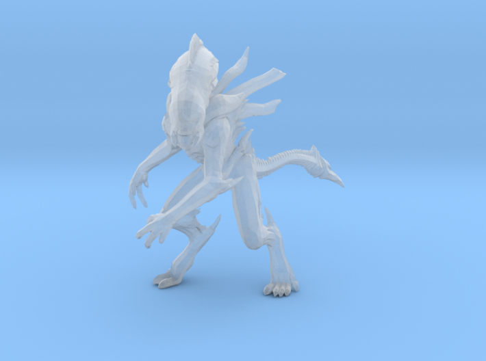 Alien Raven 1/60 Miniature for games and rpg 3d printed