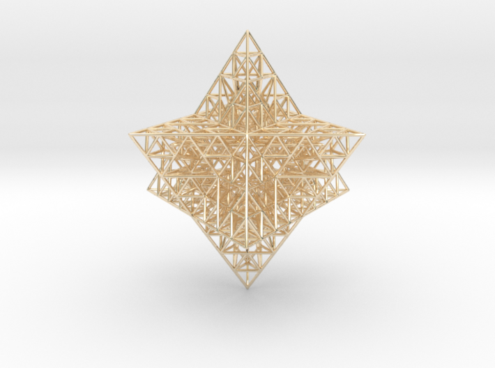 Sierpinski Merkaba Prism 3d printed