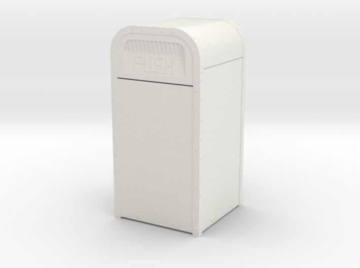 1:16 (3/4&quot;=1') Scale Amusement Park Garbage Can 3d printed