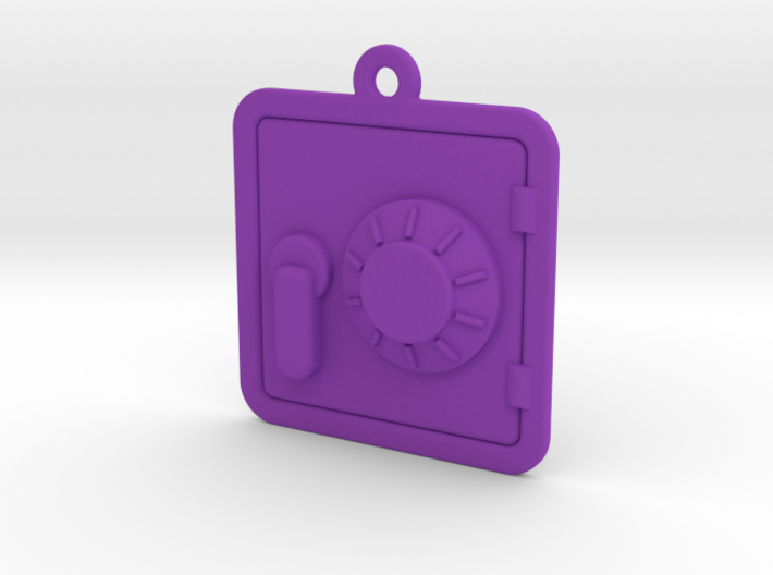 Engraveable Pendant of a Dial Safe ~~Type-1 3d printed