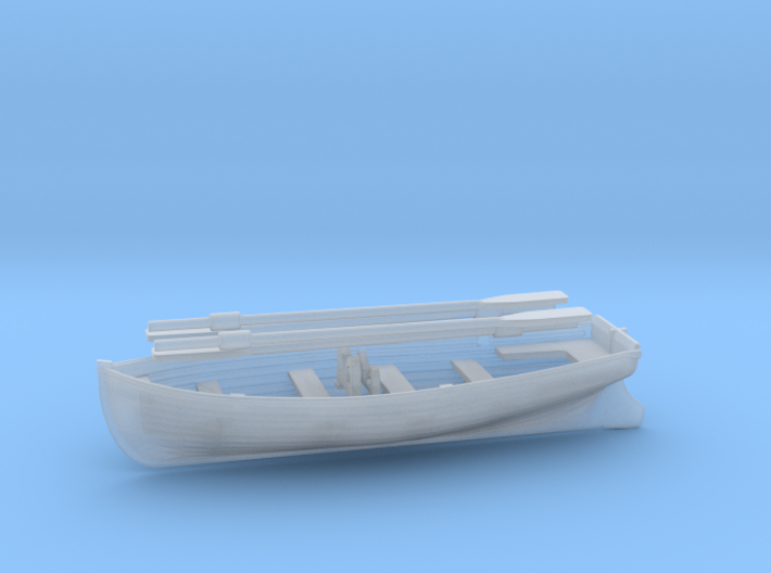 1/72 DKM 6m Long Boat 3d printed 