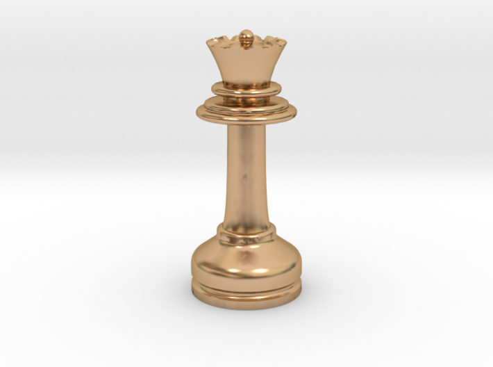 MILOSAURUS Chess MINI Staunton Queen 3d printed