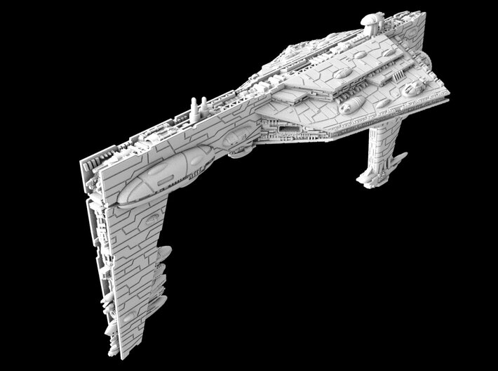 (Armada) njbulters Starhawk Battleship 3d printed