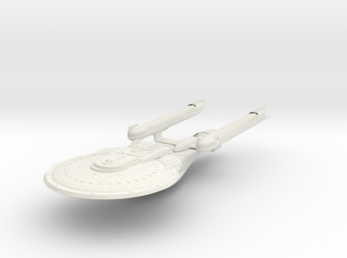 Federation Excelsior B Class 4.6&quot; 3d printed
