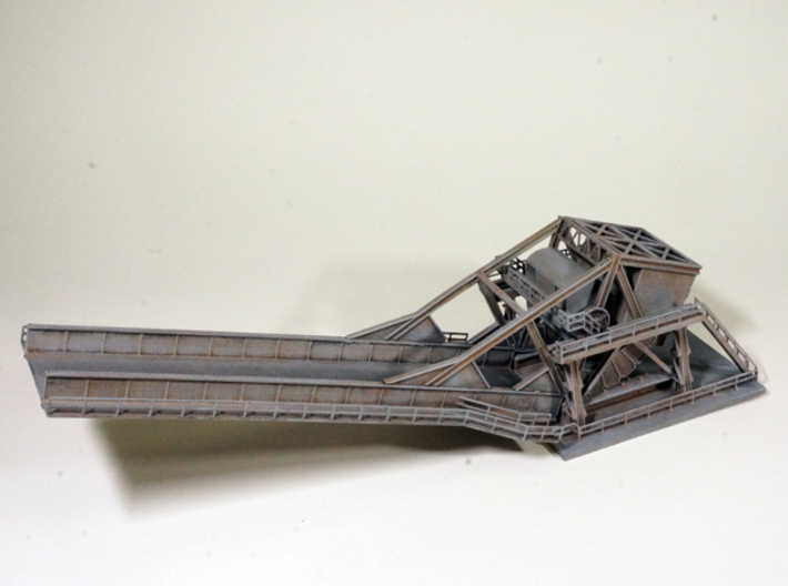 1:144 Pegasus Bridge D-Day 75th Anniversary 3d printed Painted and Assembled Model