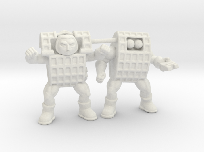 Chex Warrior Team, 1.75&quot;, 35mm 3d printed