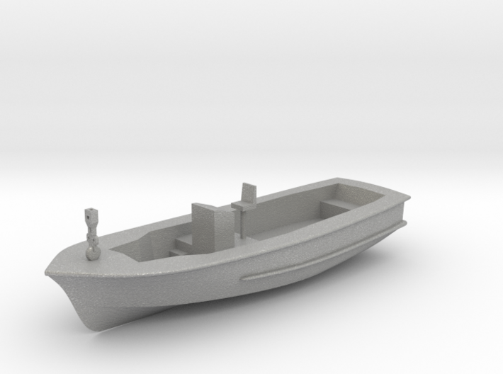 Life Boat Hull 9cm long V11 Hull &amp; Interior combin 3d printed