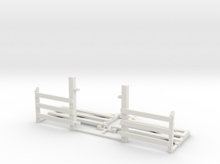 Wood Gate - Double 3d printed Part # WG-003