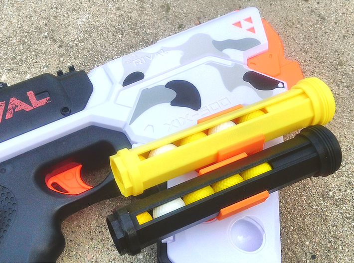 SpeedLoader Carrier for Nerf Rival Heracles 3d printed 