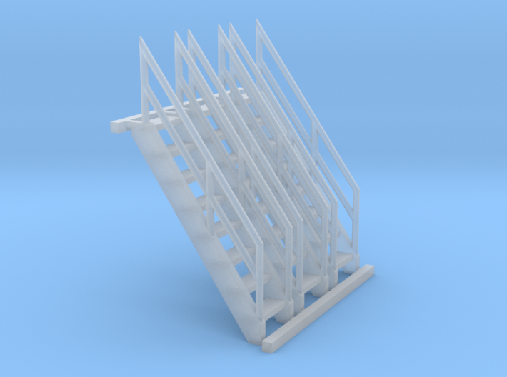 'N Scale' - (3) 8' Ships Ladder 3d printed