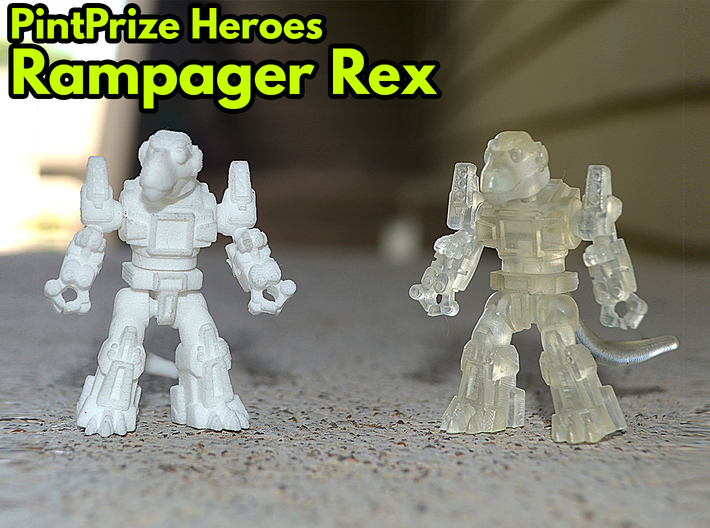 Rampager Rex PPH Kit 3d printed