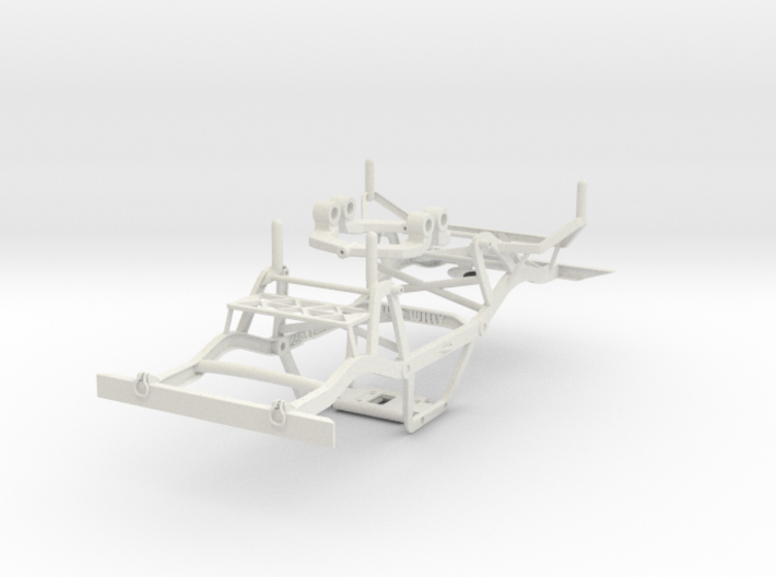 Wild Willy chassis for losi mrc/Vatera slick rock 3d printed 
