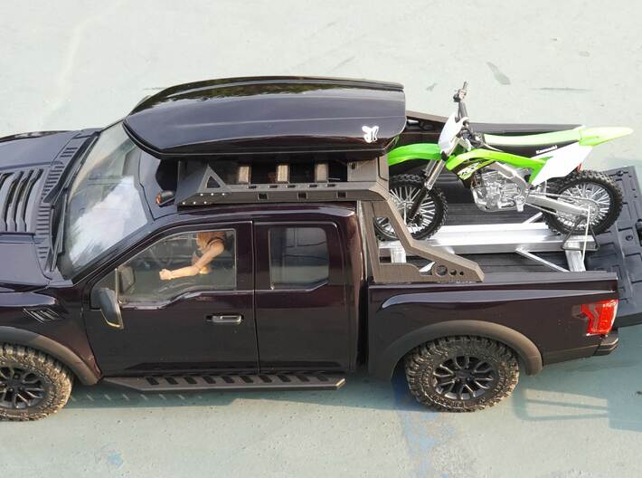 1:10 scale motorcycle carrier 3d printed 