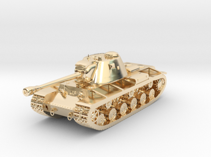 Tank - KV-3 - size Large 3d printed