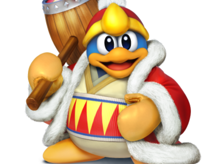 King Dedede 1/60 miniature for games and rpg 3d printed 
