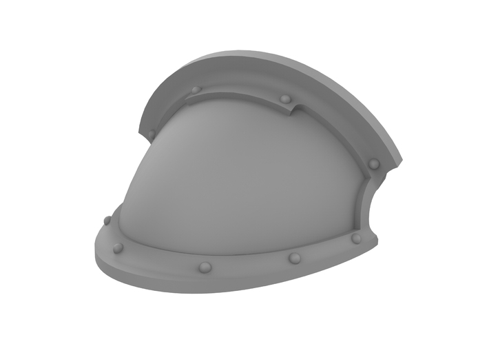 Mini Knight - Imperial Style Shoulder Pad 3d printed 