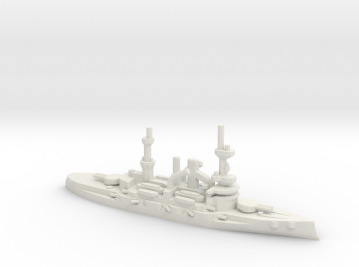 German Deutschland-Class Battleship 3d printed