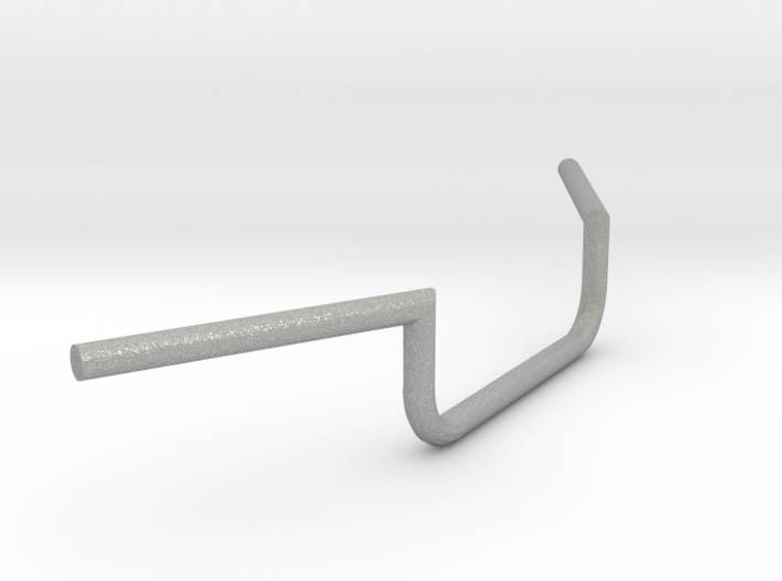 1:12th Clubman style motorcycle handlebars 3d printed