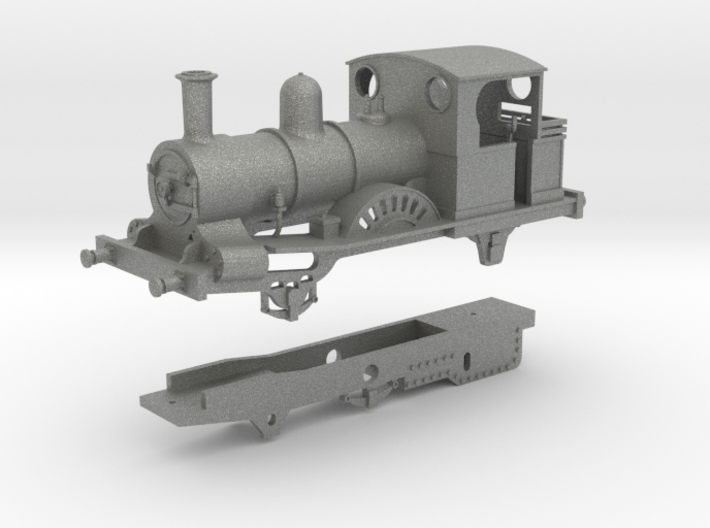 London &amp; Blackwall Railway 2-2-2WT (Modernised) 3d printed