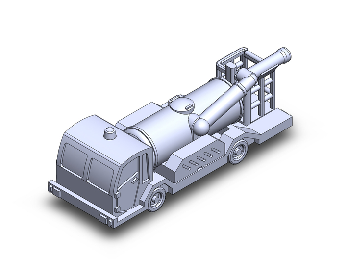 Lavatory Truck ver2 3d printed 