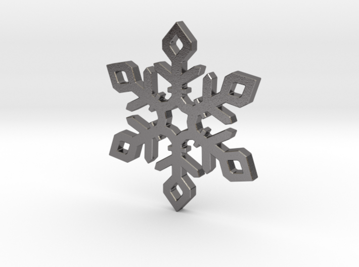 Snow Flake 3d printed Snow Flake steel