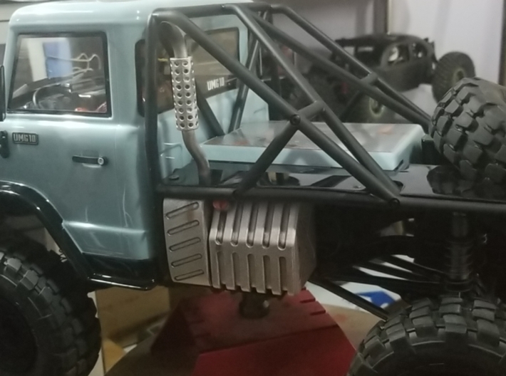 axial UMG10 exhaust 3d printed 