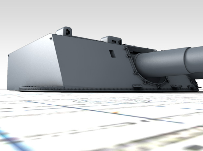 1/350 Derfflinger Class 30.5cm (12") SK L/50 Guns  3d printed 3d render showing product detail