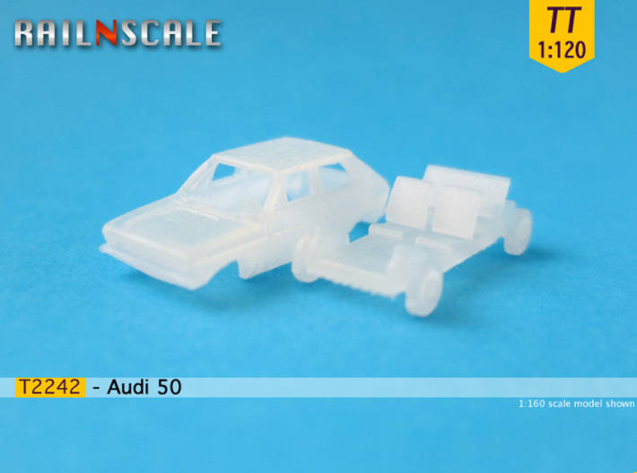 Audi 50 (TT 1:120) 3d printed 