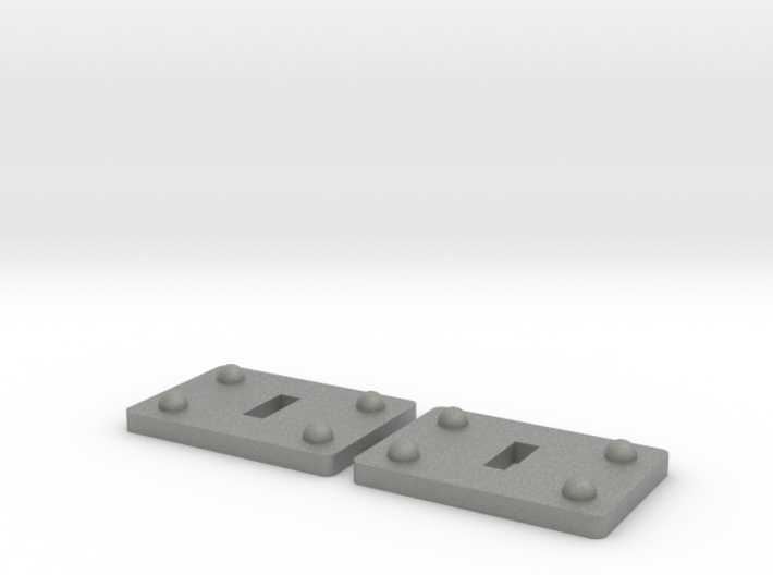 G Scale Truck Coupling Plates 3d printed