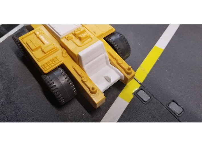 USS Flagg Tow Vehicle Completion Bundle 3d printed 