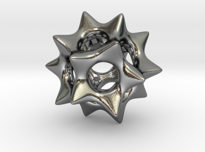 Dodecahedron Pendant Type A 3d printed