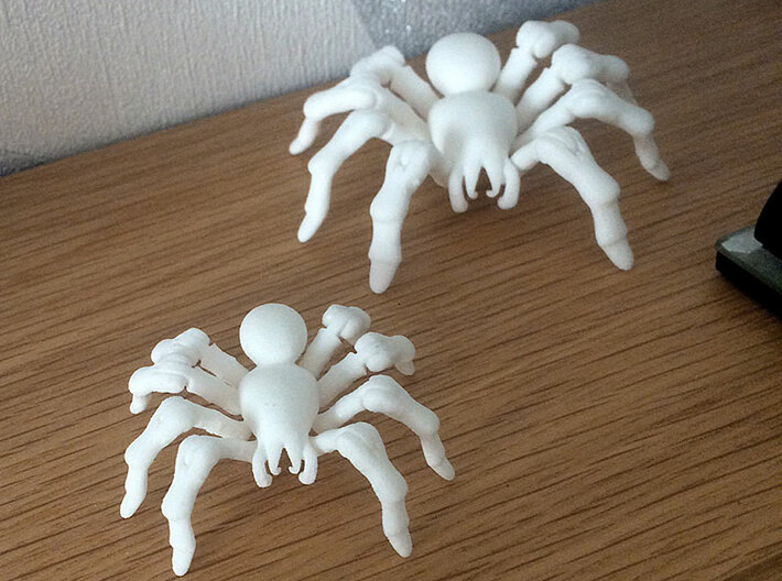 Jointed spider kit 3d printed Product photo