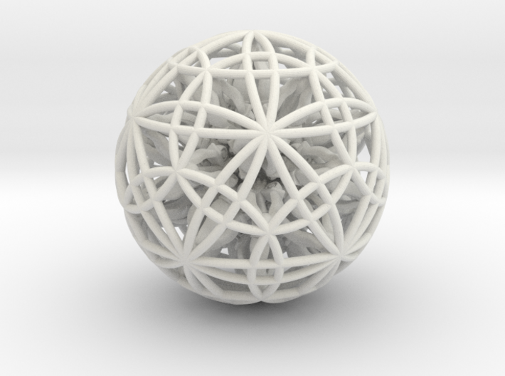 Power Ball 2.5&quot; 3d printed