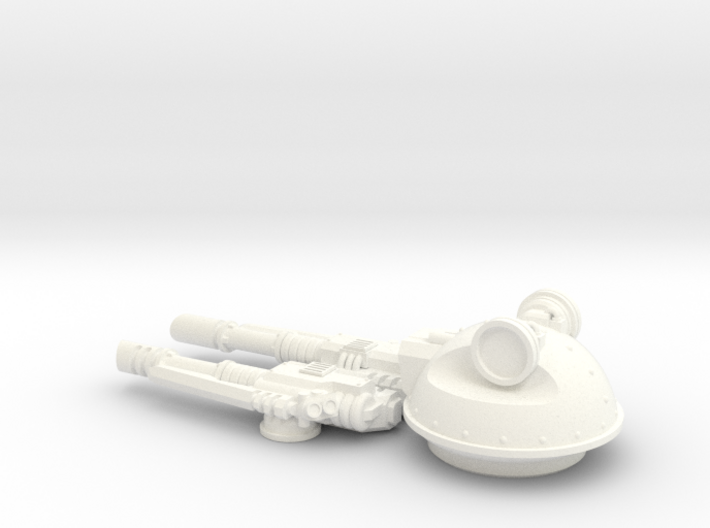 Linebacker Turret w/Twin Laser Cannons 3d printed