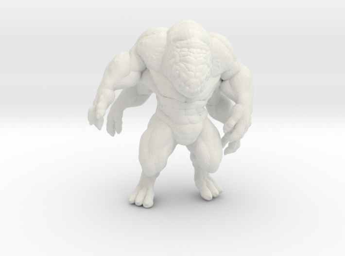 Brute 4 arms DnD miniature for games and rpg 3d printed