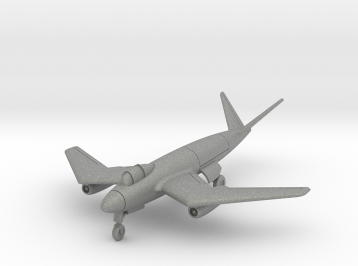 (1:144 what-if) Messerschmitt Me P.1101-44 (V-tail 3d printed