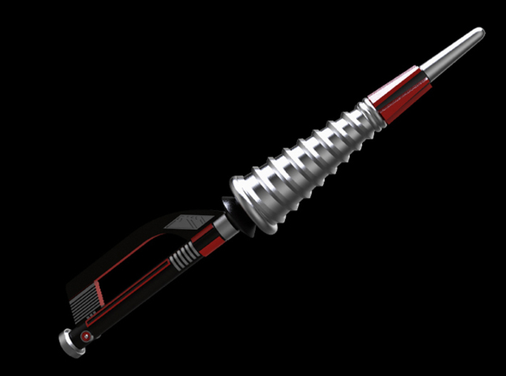 Space Red Accessory - Spiral Saber V2 3d printed 