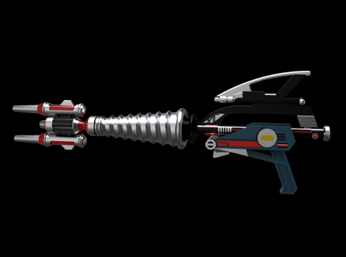 Space Red Accessory - Spiral Saber Booster Mode 3d printed 