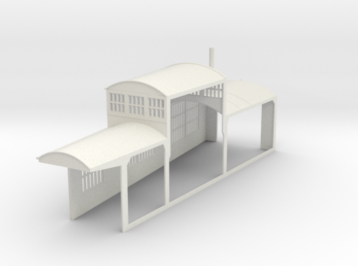 z-160-roundhouse-7-5-deg-left-side-section-open-1 3d printed