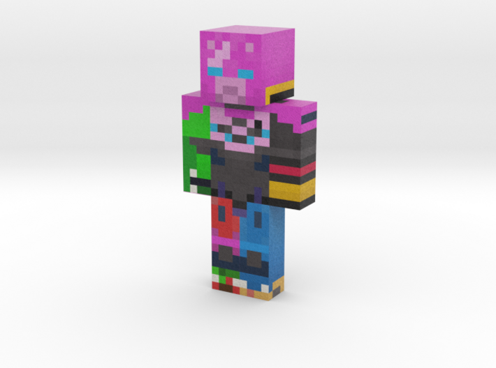 Mecha_Team_Leader | Minecraft toy 3d printed
