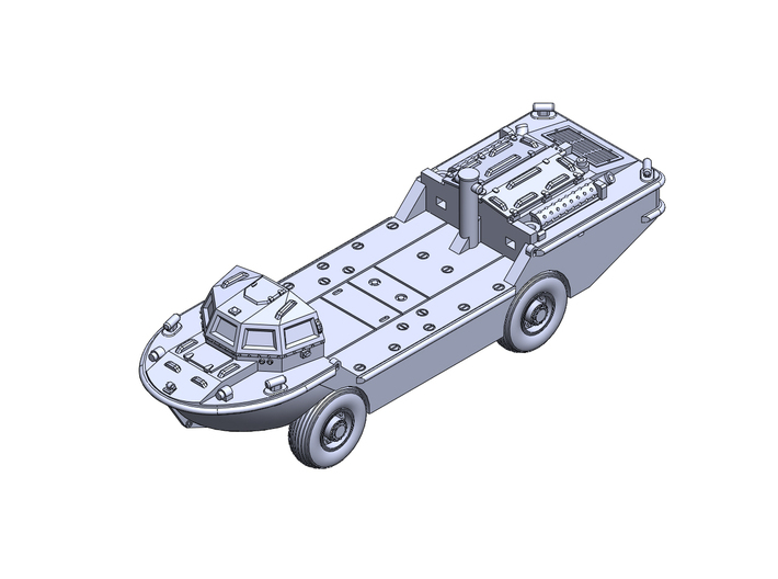 LARC-V amphibious vehicle 3d printed 