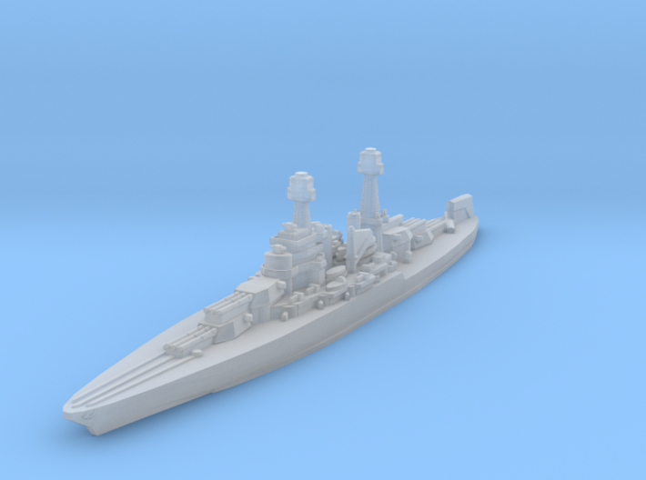 USS California 1930s 1/1800 3d printed