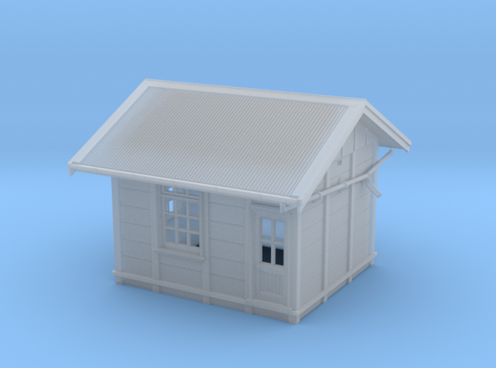 HO PC RHD 15&quot; Panel Signal Box - Complete 3d printed