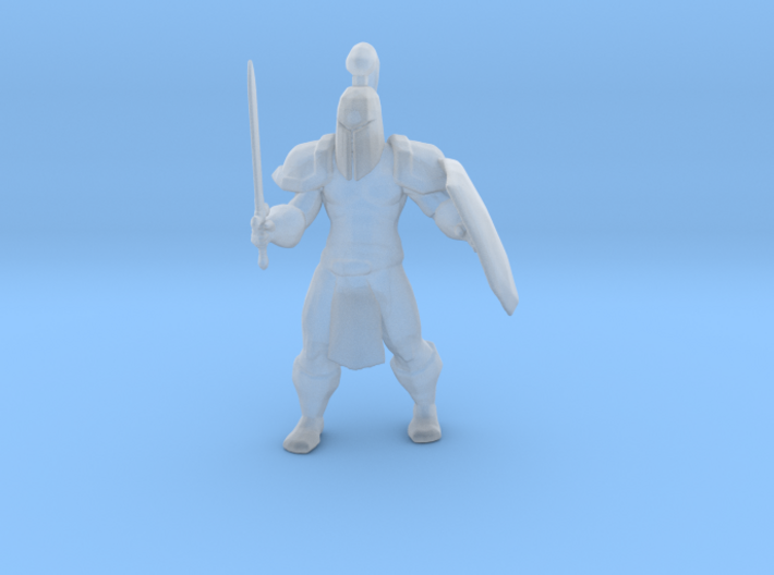 Warcraft Human Soldier 1/60 DnD miniature game rpg 3d printed