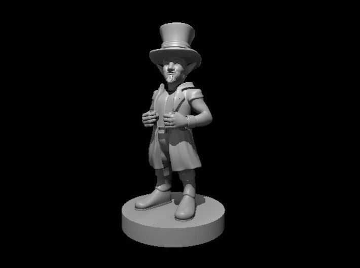 Gnome Merchant with Big Hat 3d printed
