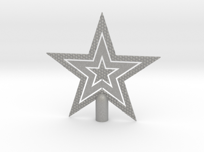 Star Glisten Tree Topper - Large 24cm 9½&quot; 3d printed